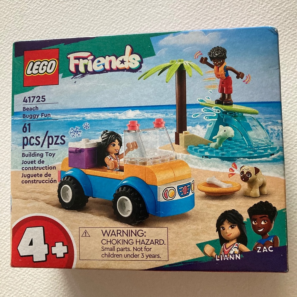 Brand New LEGO FRIENDS Beach Buggy Fun 4+